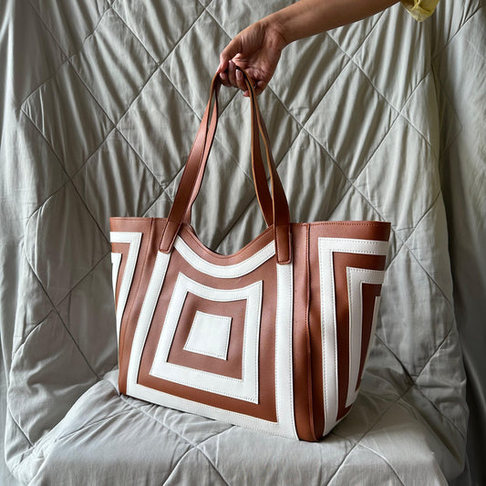 Urban Maze Tote Bag