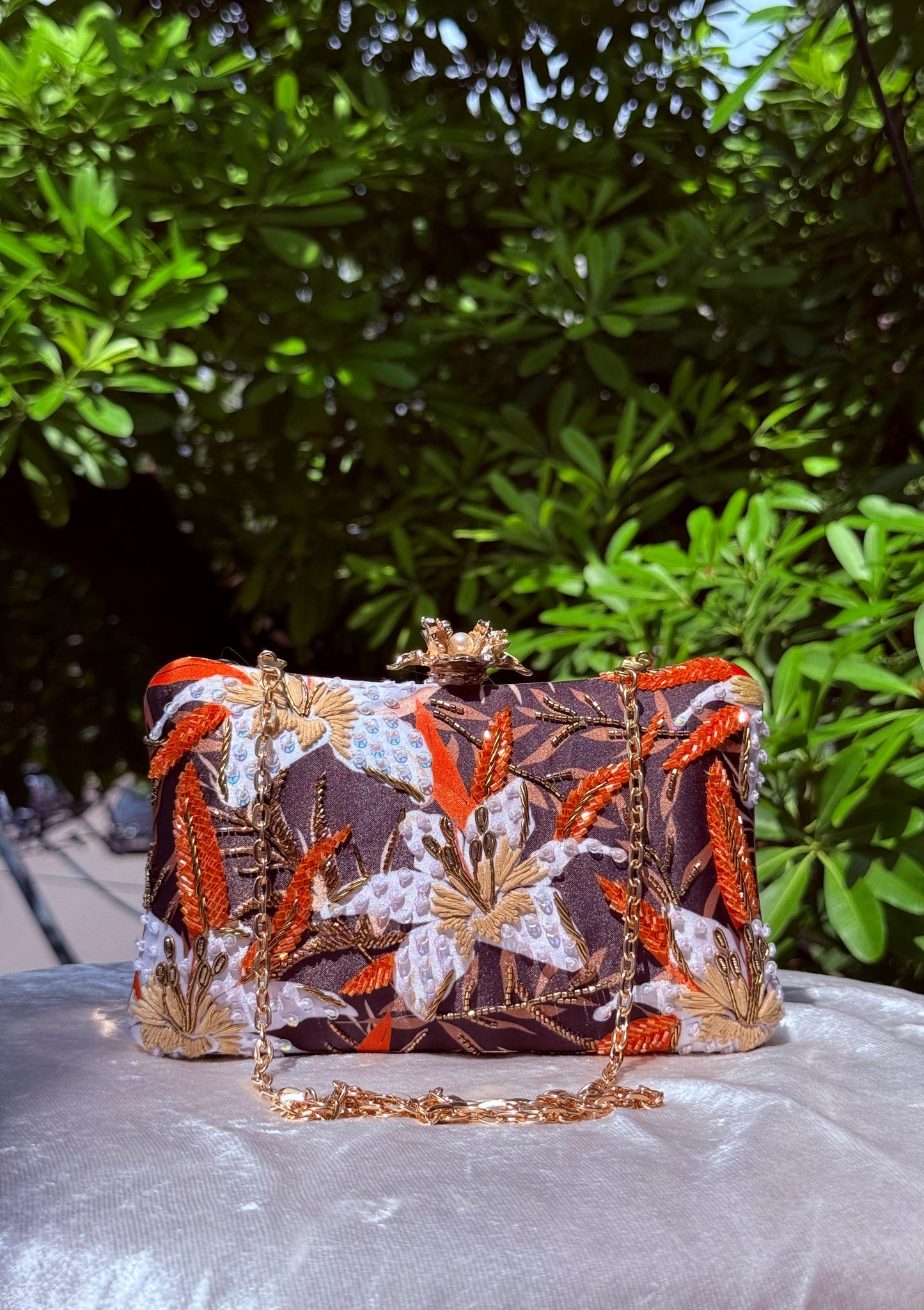 Gardenia Clutch