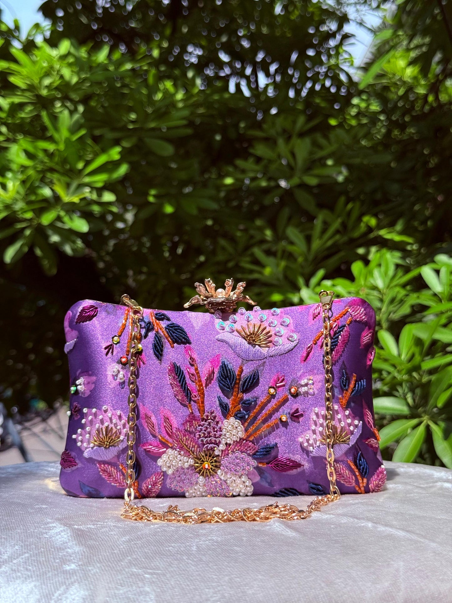 Gardenia Clutch