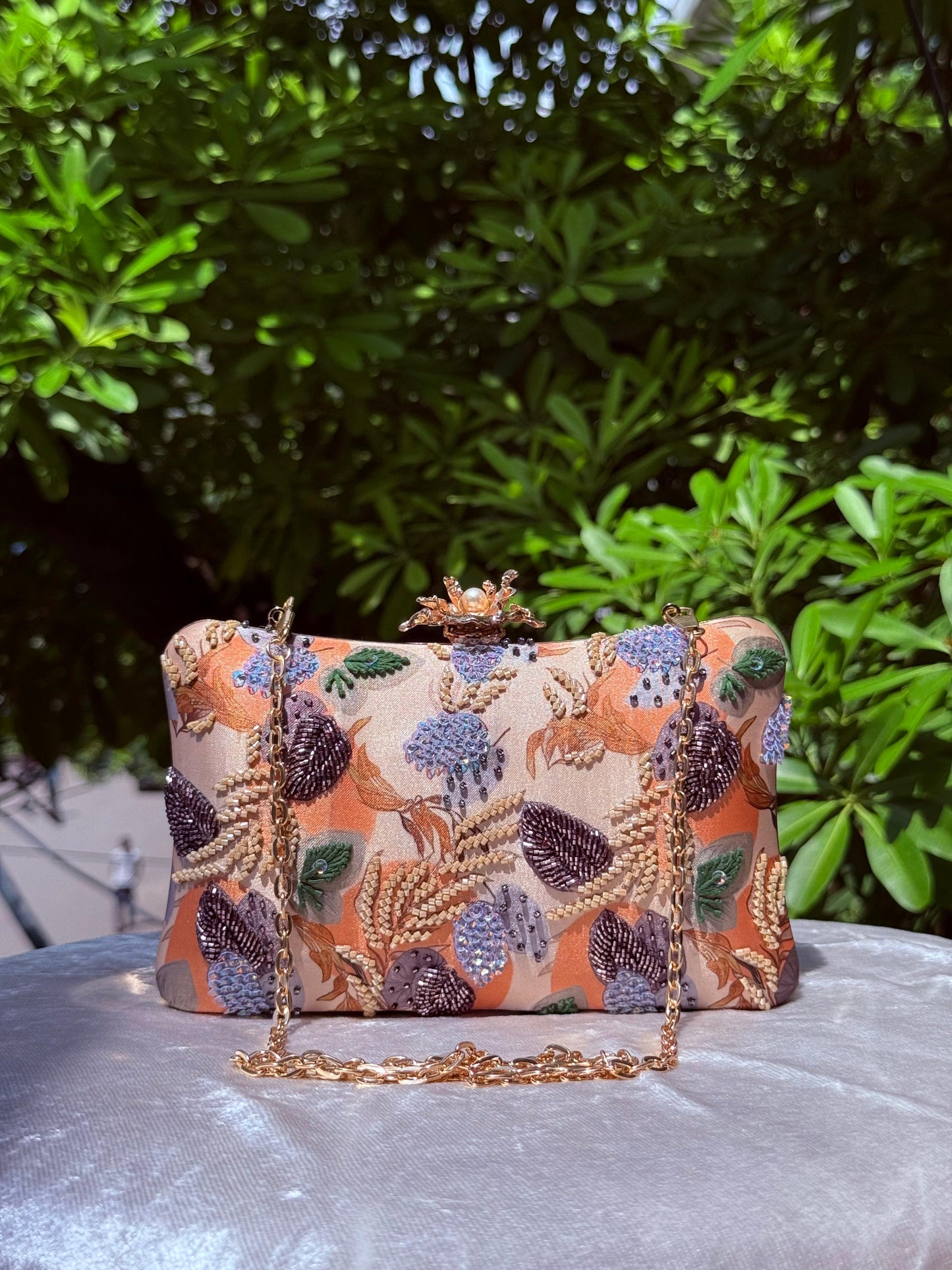 Gardenia Clutch