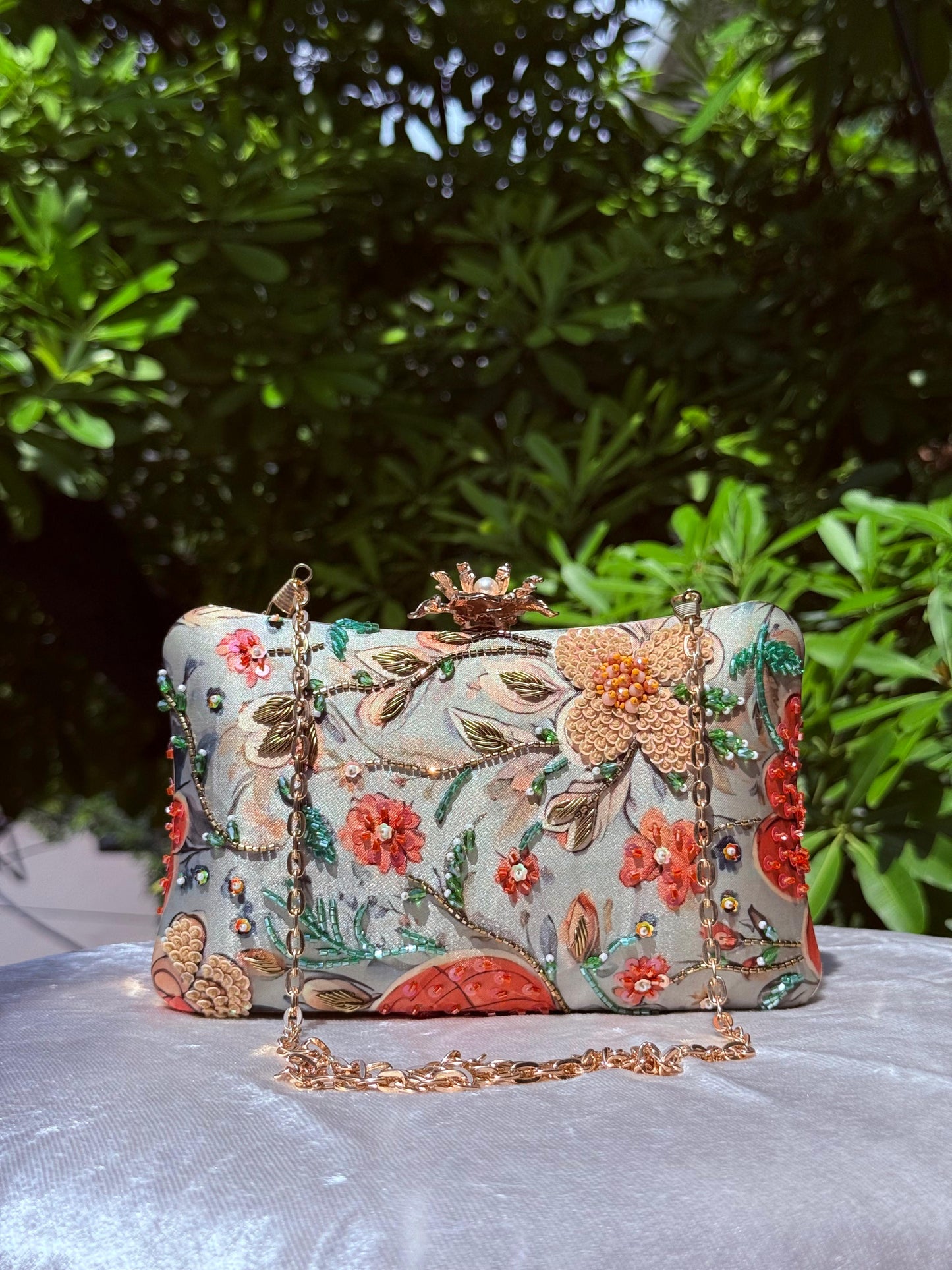 Gardenia Clutch