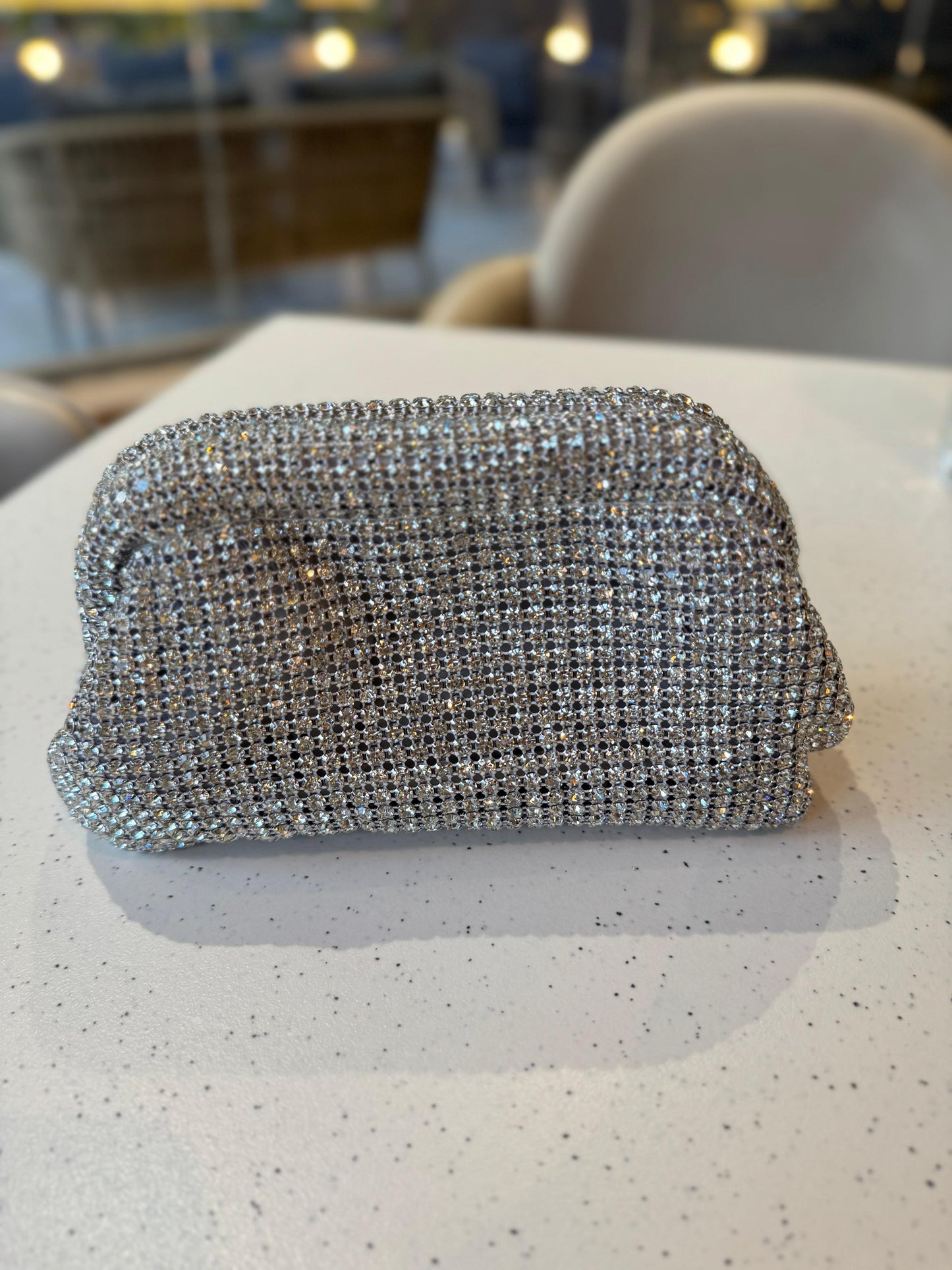 Rhinestone cloud bag