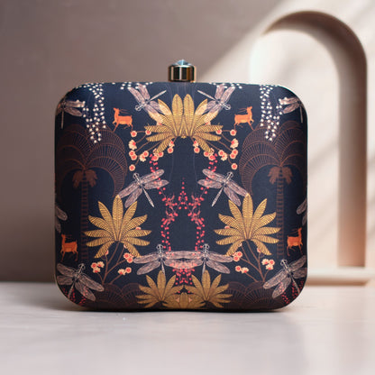 Printed Box Clutch