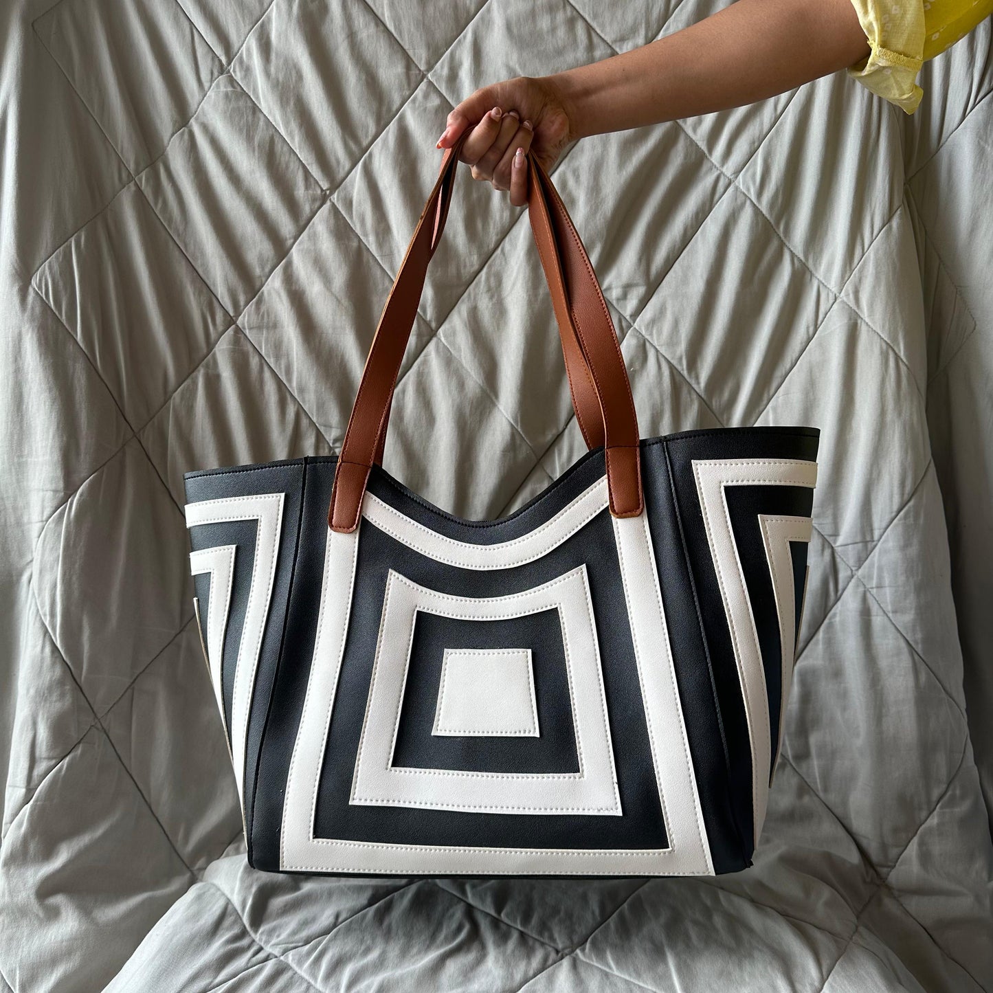 Urban Maze Tote Bag