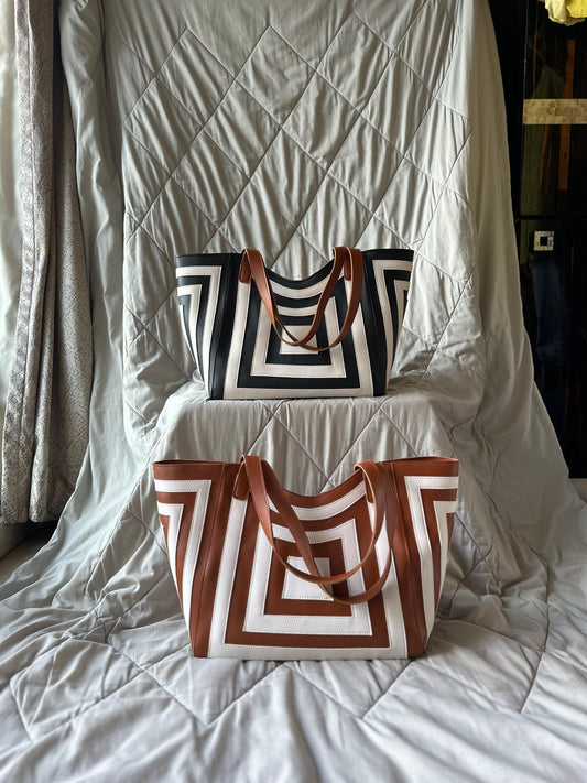 Urban Maze Tote Bag