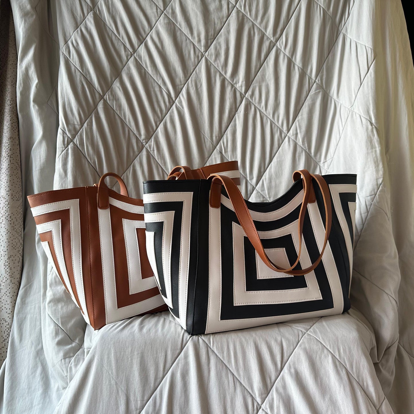 Urban Maze Tote Bag