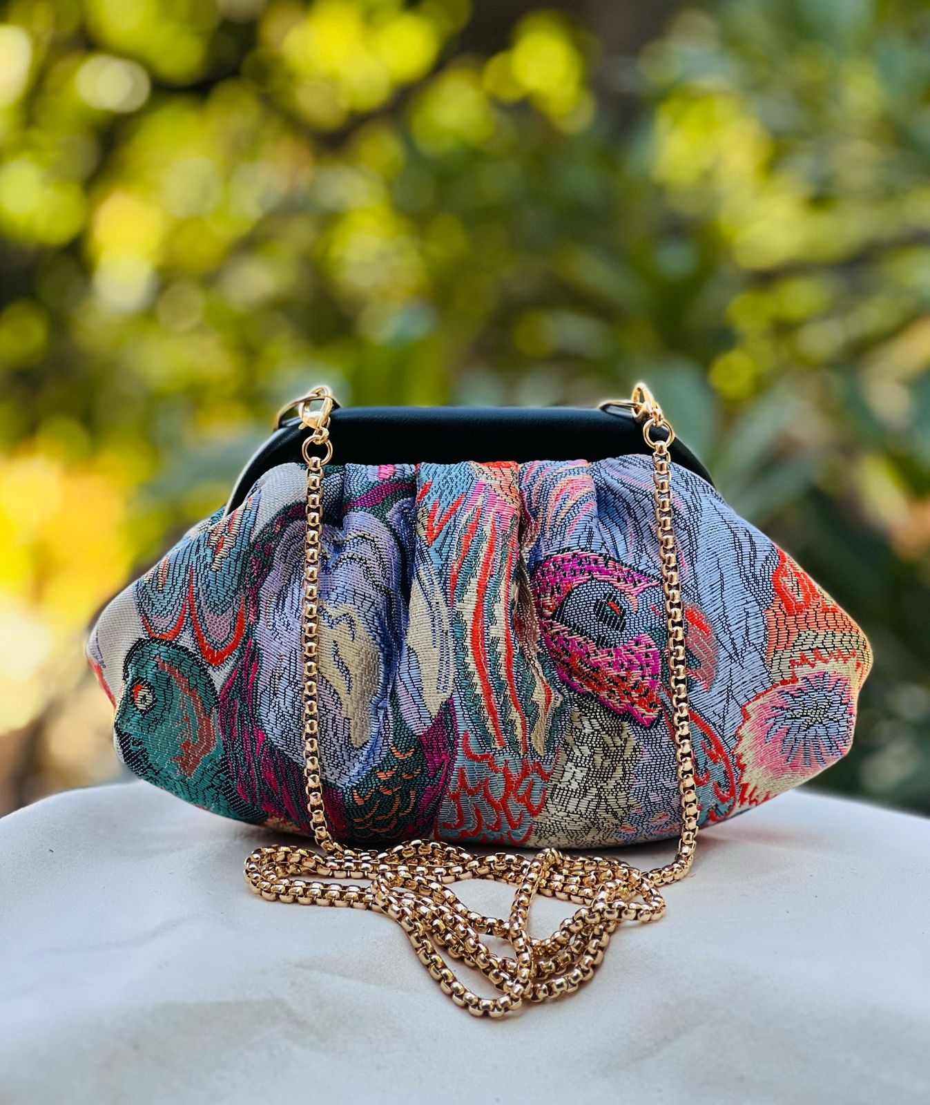 Jacquard Batua Bags