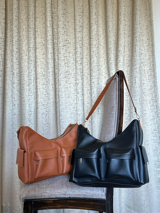 Double Zipped Handbag