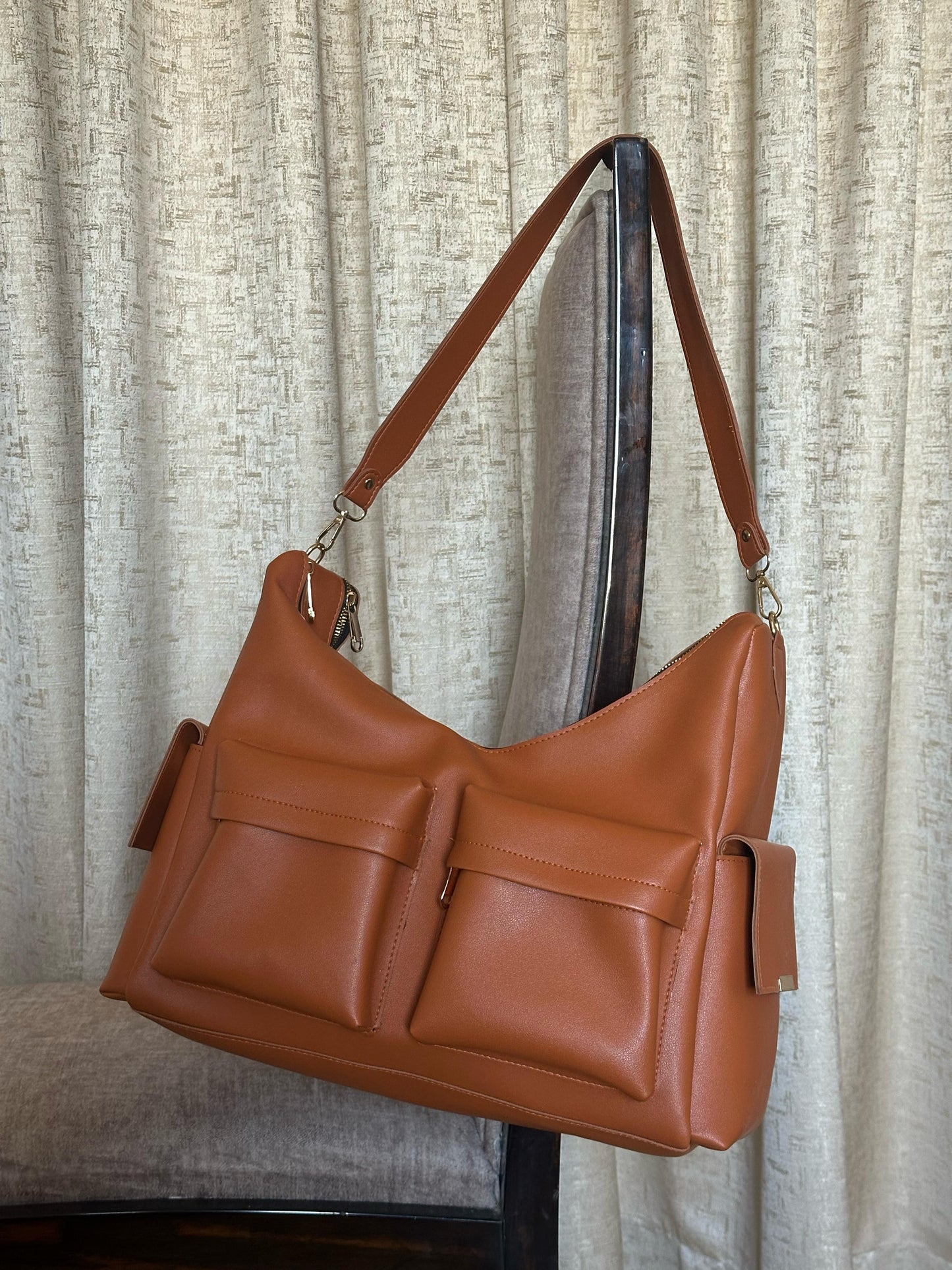Double Zipped Handbag