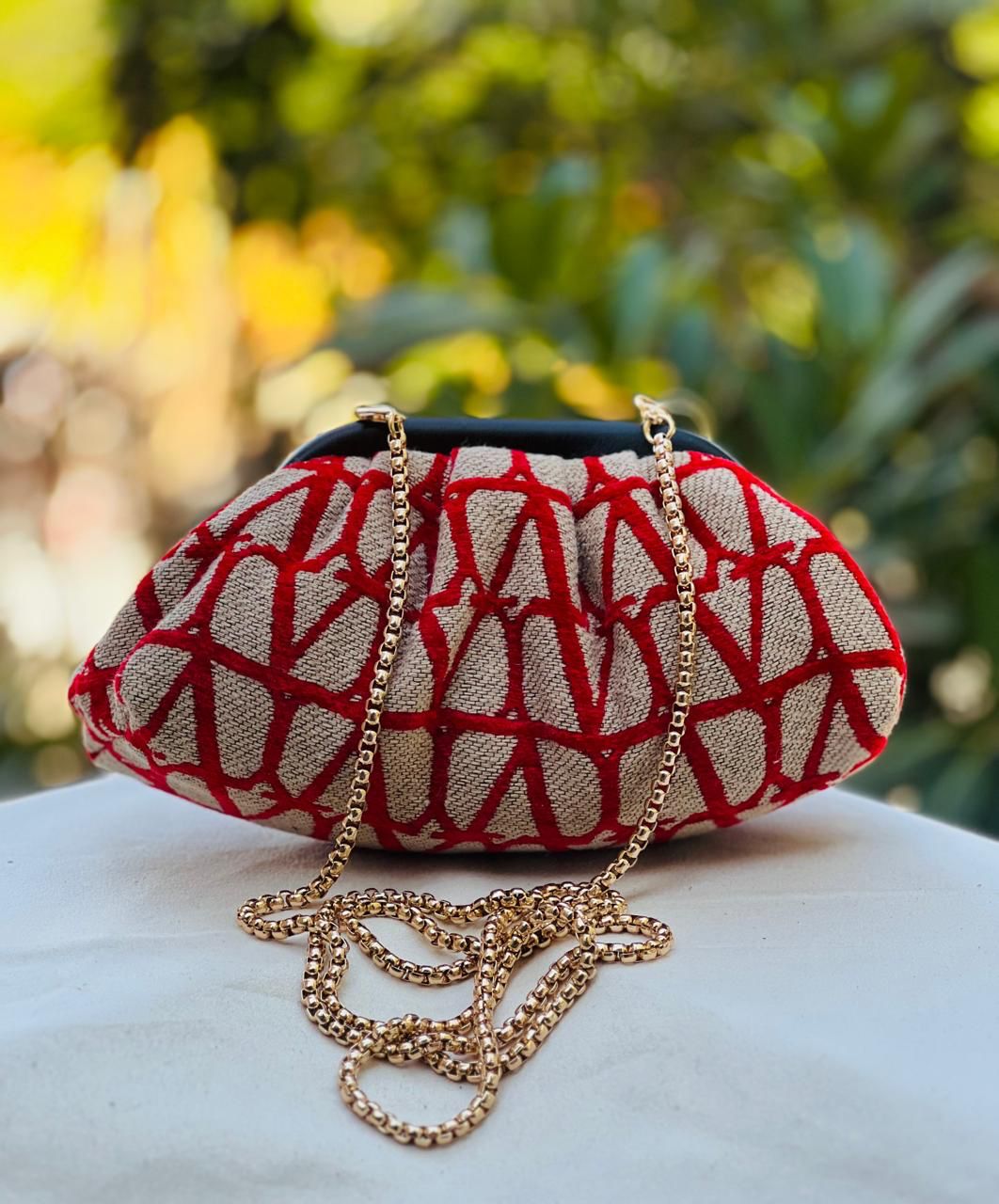 Jacquard Batua Bags