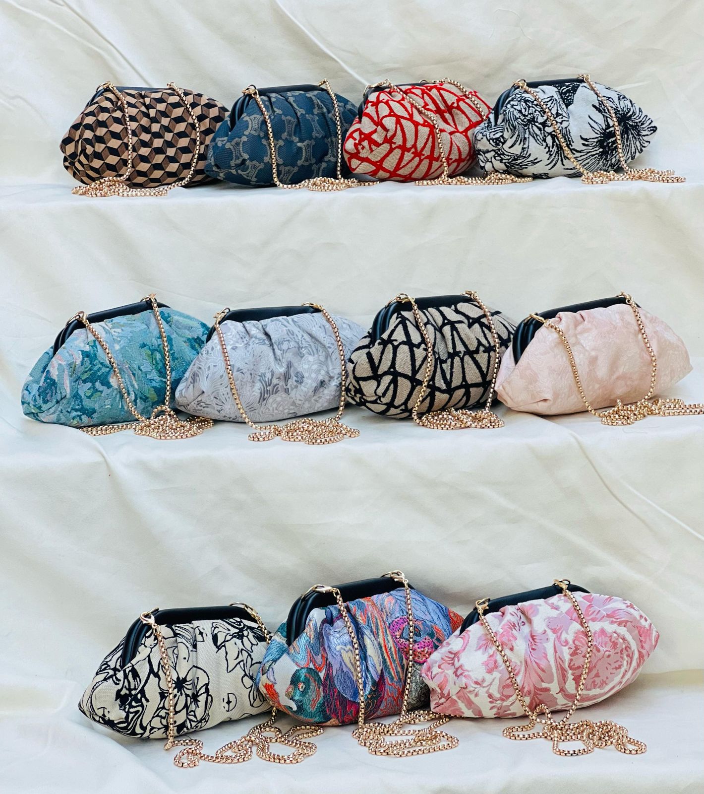 Jacquard Batua Bags