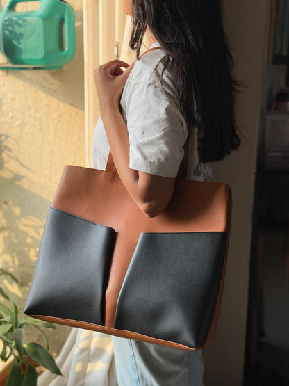 Dual Compartment Tote