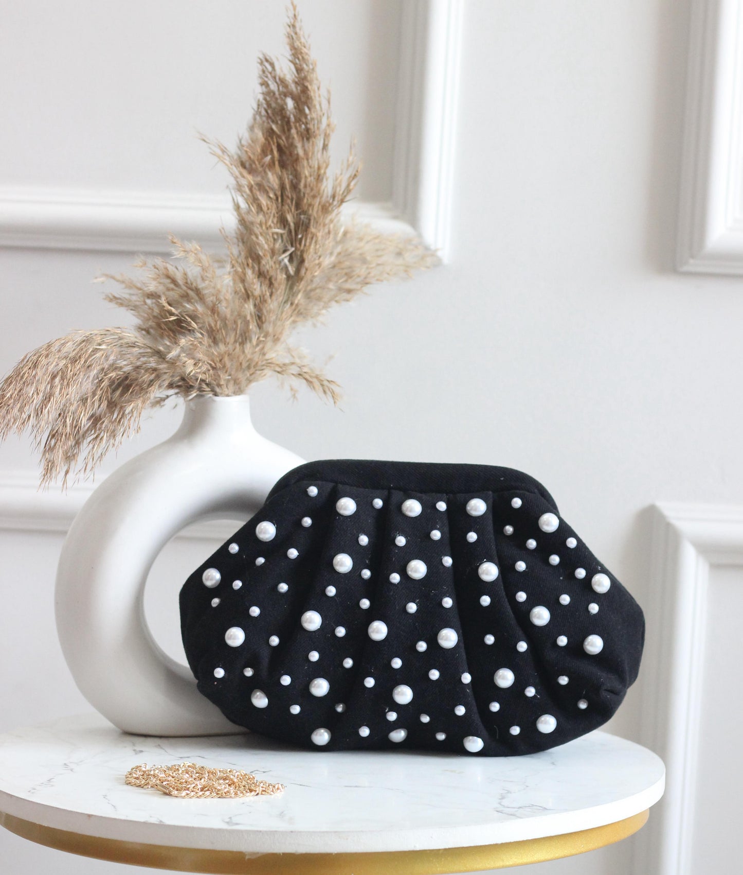 Denim Batua bag