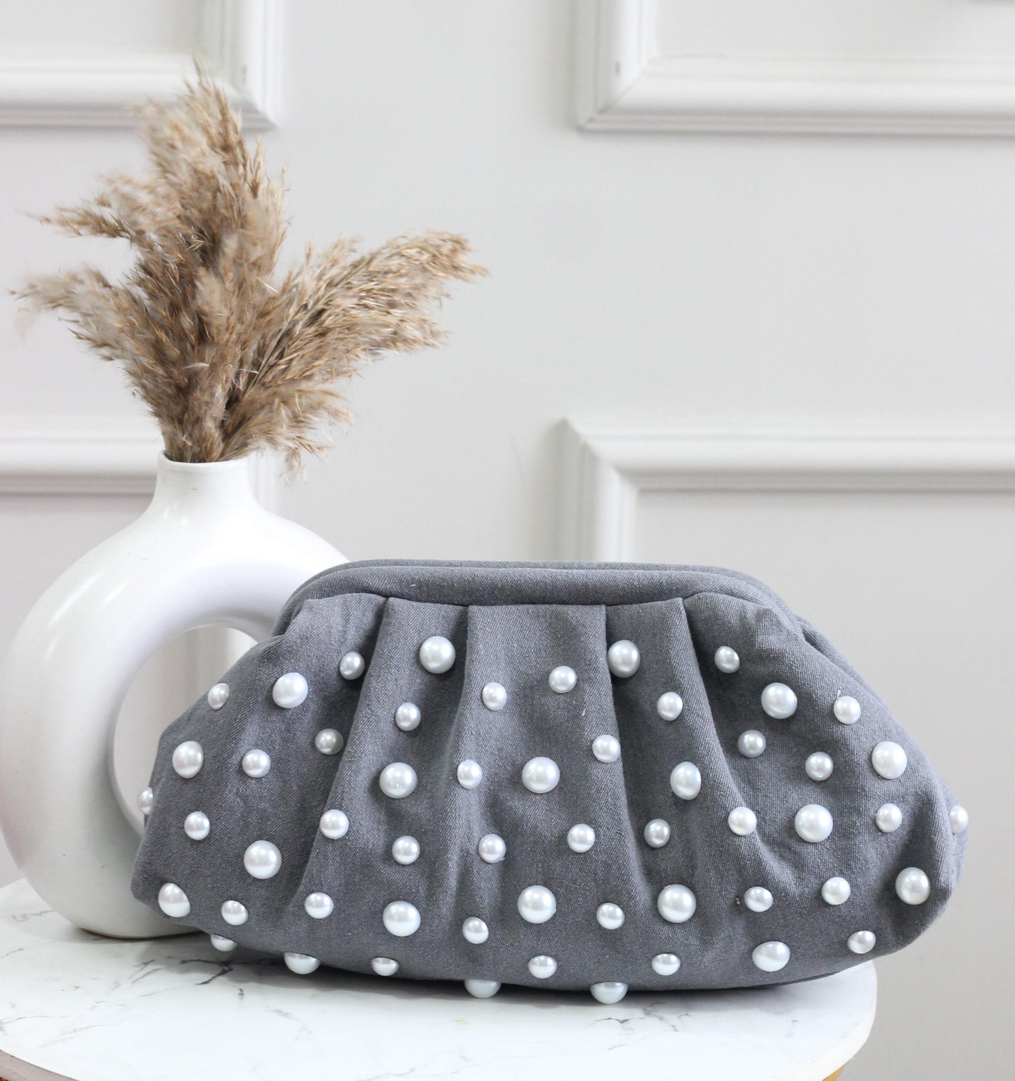 Denim Batua bag