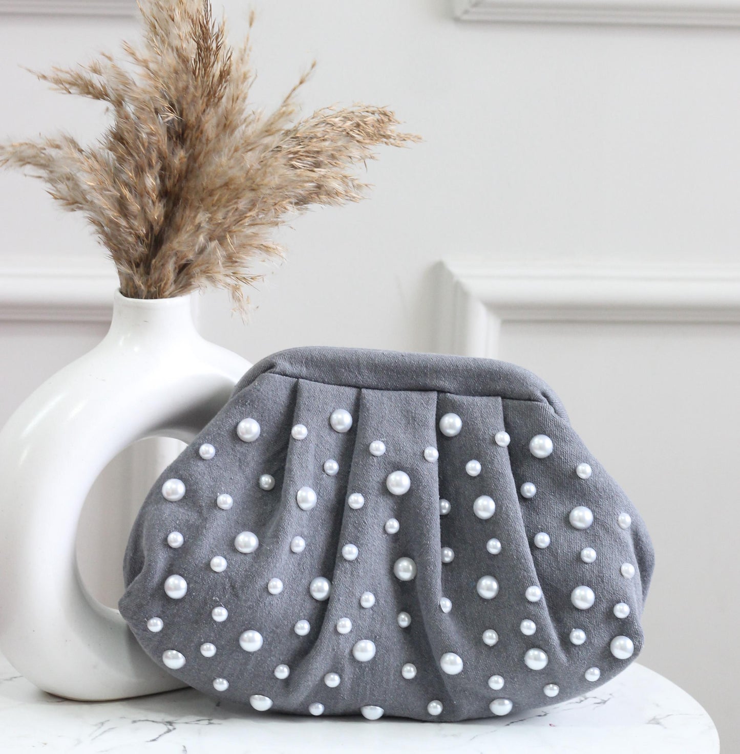 Denim Batua bag