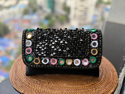 Mirror Envelope Clutch