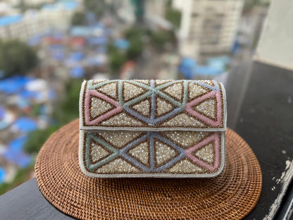Triangle work Box Clutch