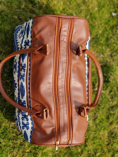 Aztec Blue Duffle