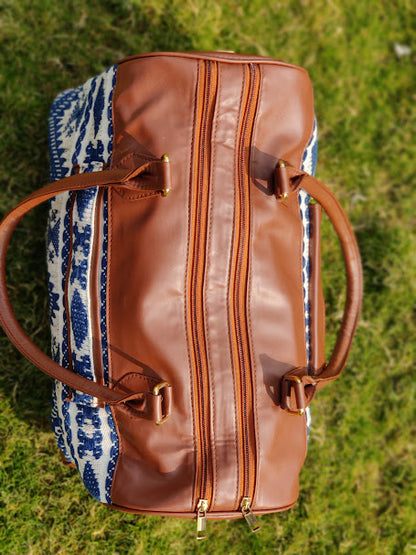 Aztec Blue Duffle