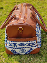 Aztec Blue Duffle