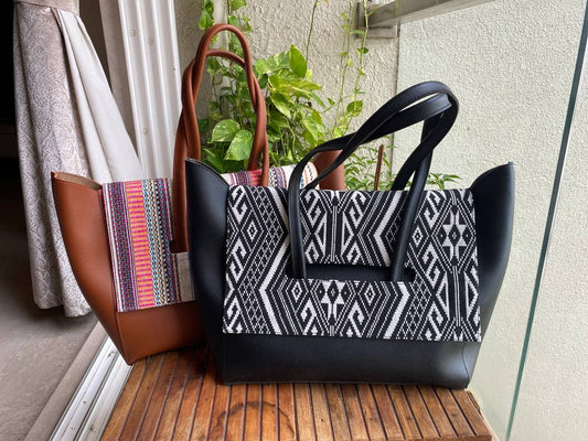 Reversible Flap Tote Bag