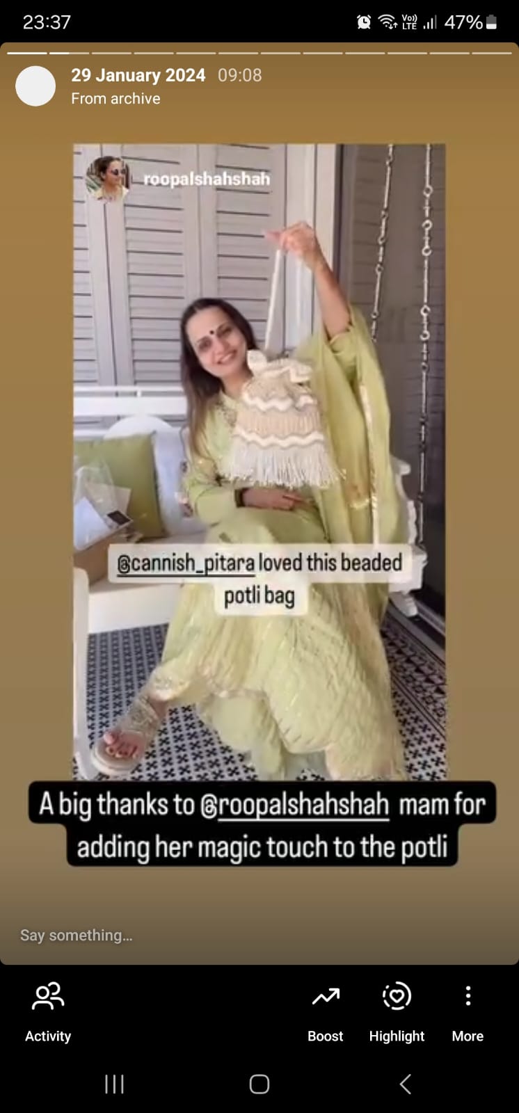 Roopal Potli