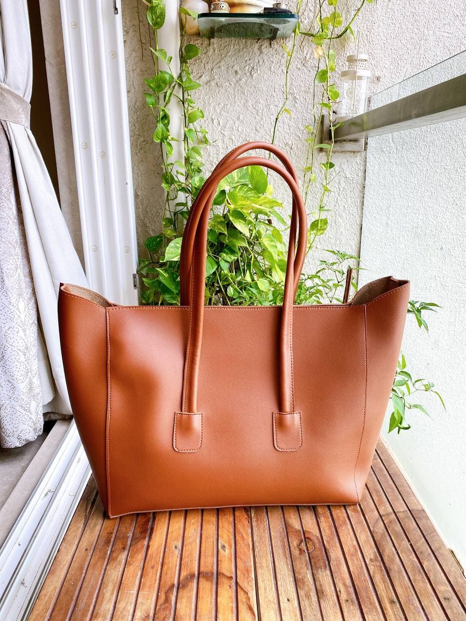 Reversible Flap Tote Bag