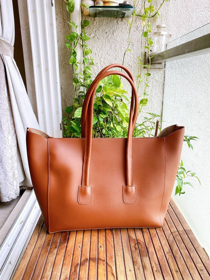 Reversible Flap Tote Bag