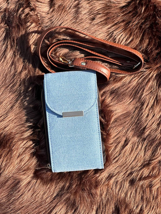 Denim Mobile Sling