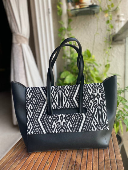 Reversible Flap Tote Bag