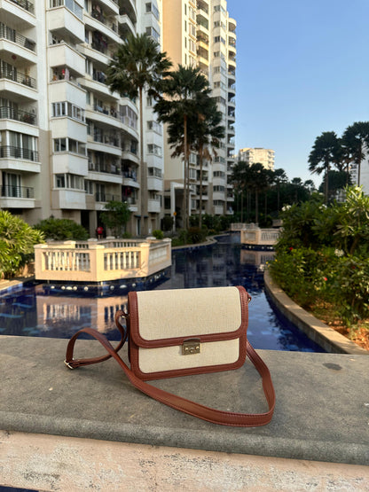 BEIGE Biscoff Sling bag