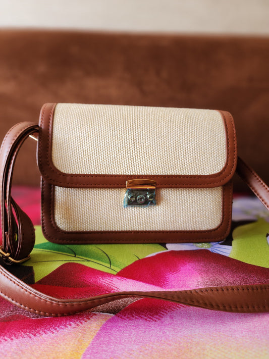 BEIGE Biscoff Sling bag