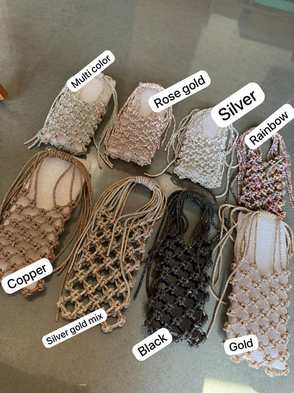 Rhinestone mobile slings