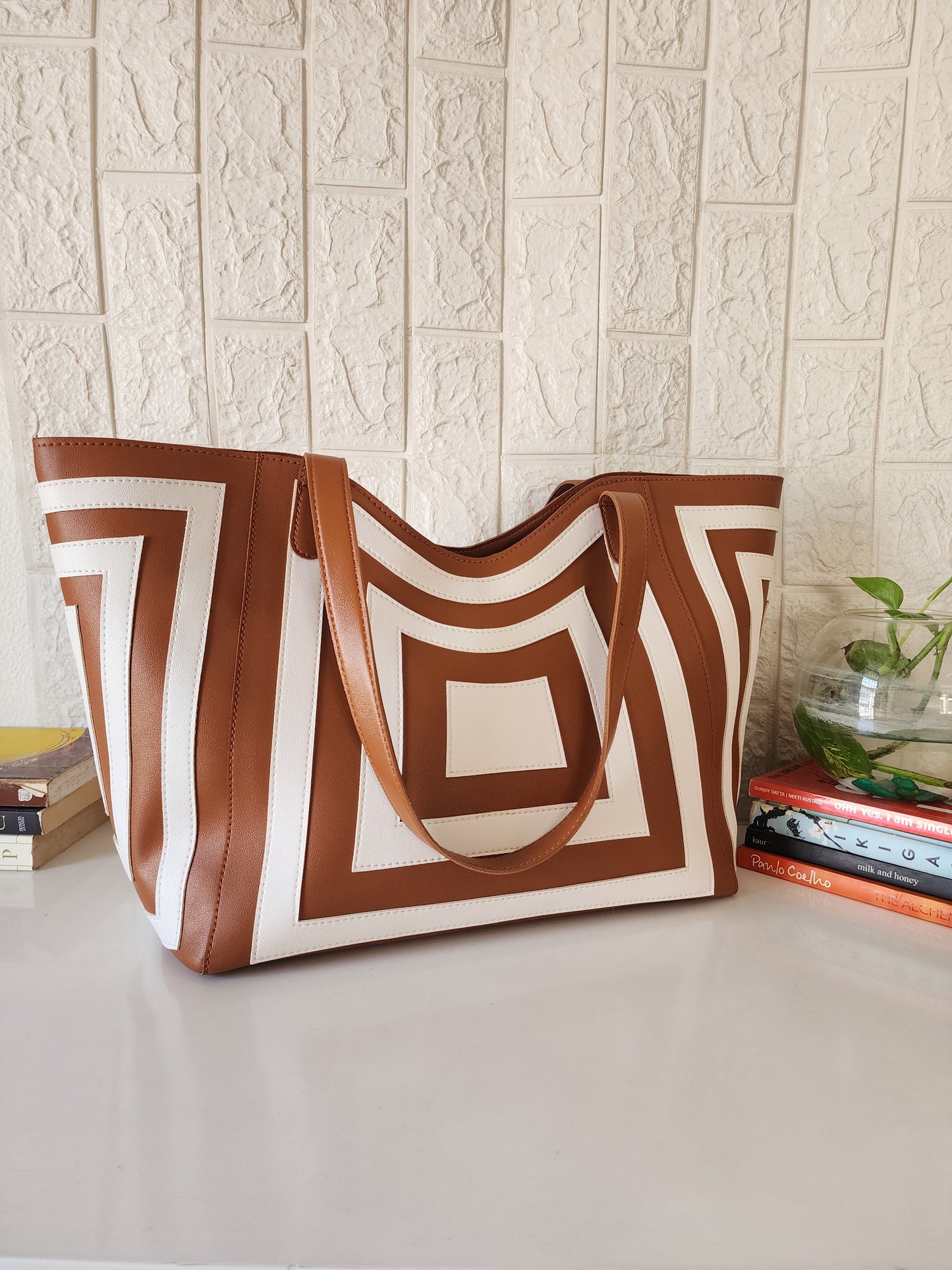 Urban Maze Tote Bag
