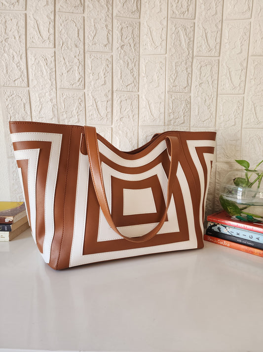 Urban Maze Tote Bag