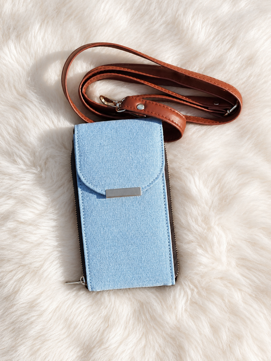 Denim Mobile Sling